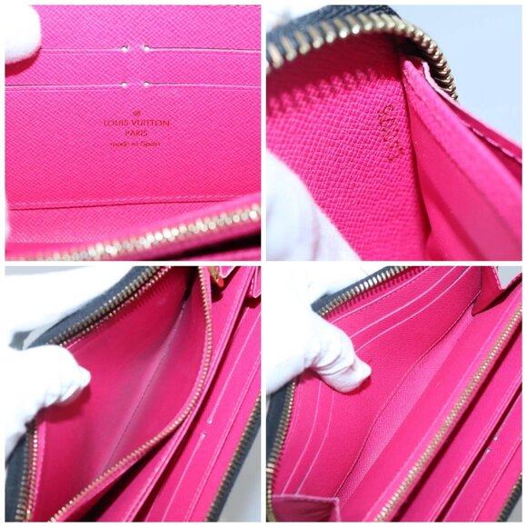 LOUIS VUITTON Monogram Multicolor Zippy Wallet Long Black M60243 LV Auth BA4571 - Picture 15 of 16